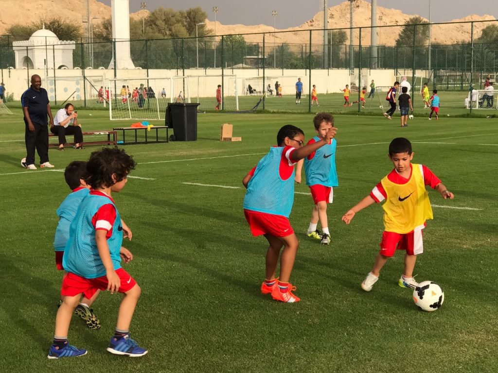 In the Presence of H. E. Al Hajeri Football Sector at Al Ain Club Organizes 1st Festival of Private Football Academies