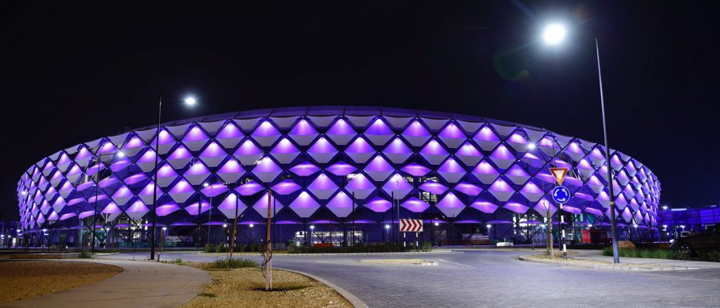 World’s latest LED technology illuminates Hazza bin Zayed Stadium in preparation for FIFA CWC 2017