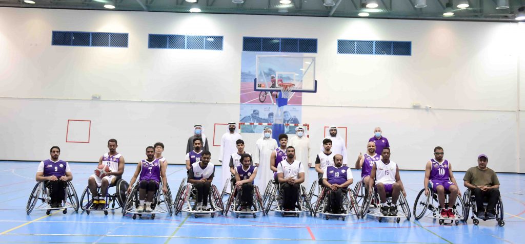 In Cooperation with the Zayed Higher Organization for People of Determination.. Al Ain Organizes a Basketball Match with the Firm Well People