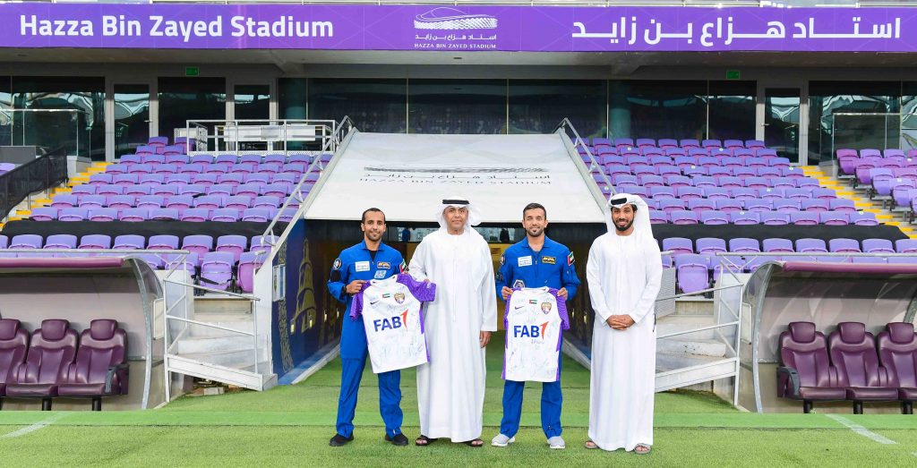 The Boss Receives the UAE Astronauts Hazza Al Mansouri and Sultan Al Neyadi in Sensational Atmosphere