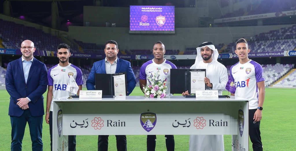Concluding a new partnership agreement with Rain ahead of the top clash match by 48hrs.. The Boss enhances investments through a strong presence in global market of crypto currencies