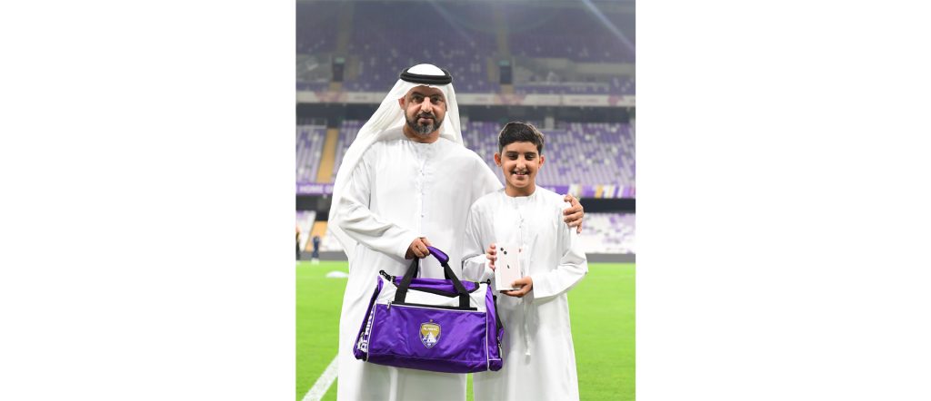 Ahead of 24 hours of the Boss Match Against Al Wasl.. The Boss Stars Fulfill the Wish of the child, Mohammad Al Braiki
