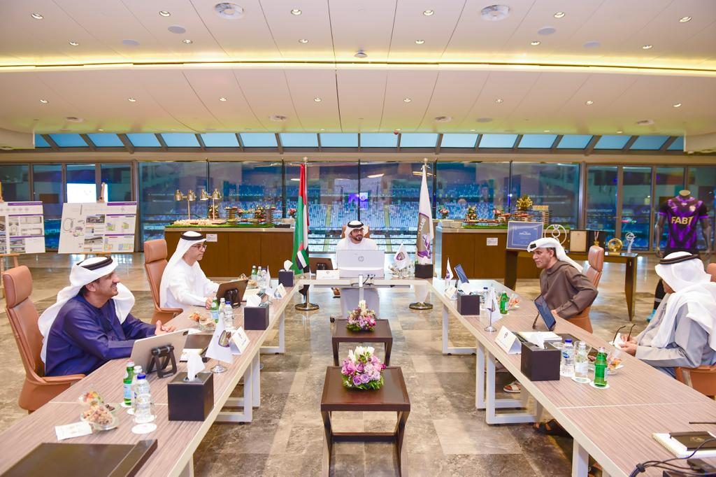 Hailed Hazza Bin Zayed Care and Attention.. Sultan bin Hamdan Chairs the First Meeting in 2023 of the Executive Committee