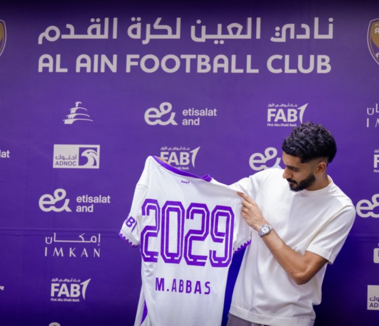 محمد عباس: تجديد عقدي استمرار لحلم اسمه العين