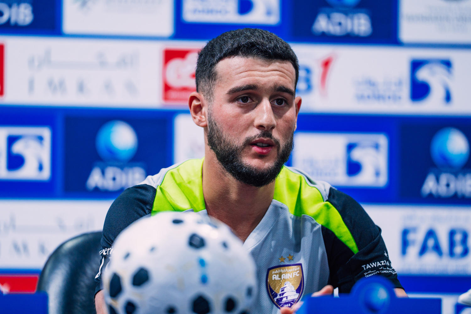 Nassim Al Chadli: Out sought after goal is to qualify to the second round of competitions of the Abu Dhabi Islamic Bank Cup with all due respect to the ambitions of Kalba Club