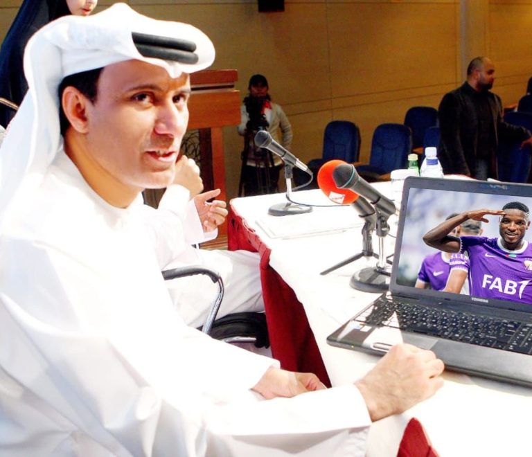محمد بن ثعلوب الدرعي يظفر بقميص لابا كودجو مقابل مليون درهم