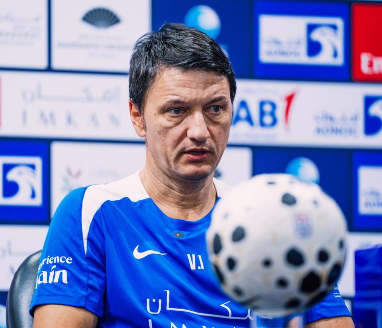 Ivić praises the professional and rigorous performance of Al Ain Club players vs Al Hamriyah Club
