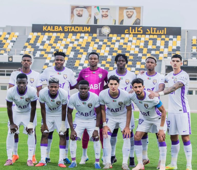 Al Ain Club settles for a positive draw vs Kalba Club in today’s match of the U23 Pro League