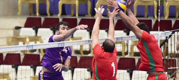 Al Ain Loses to Shabab Al Ahli Dubai in Volleyball League | AL AIN CLUB